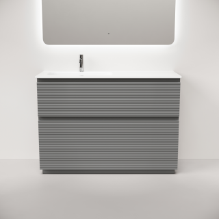 Тумба напольная под раковину Sancos Folk Floor FL120FLES левая 120 см Ergraut soft